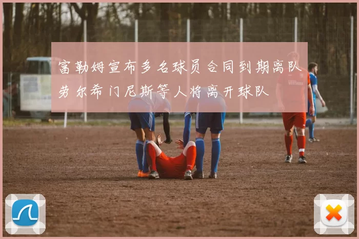 富勒姆宣布多名球员合同到期离队劳尔希门尼斯等人将离开球队